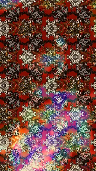 Davetiye ve kartpostal tasarımı için dekoratif çiçek unsurları. Yapraklı çizim şekli. Tekstil için figür. Şirin, zarif çiçekler Raster illüstrasyonu. Poster veya kapak için arkaplan.