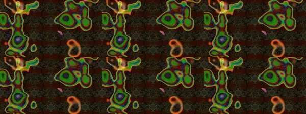 Kahverengi, gri ve yeşil renkli çiçekler. Düz Çiçek Elementleri Tasarımı. Raster illüstrasyonu. Çiçek desenli çizim. Renkli Bahar Teması eskiz kalıbı. Asya tekstil tarzında.