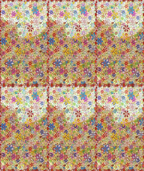 Tarafsız ve bej renkli çiçekler. Küçük çiçekte sevimli çiçek deseni var..