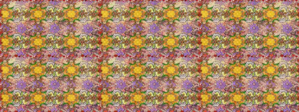 Yazdır. Renkli Yaz Temalı Kusursuz Arkaplan. Düz Çiçek Elementleri Tasarımı. Güzel kumaş deseni. Güzel, pürüzsüz bir desen. Raster çiçekli arka plan.