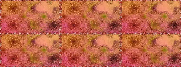 Üst manzara, yumuşak turuncu ve kahverengi renkli. Çiçek kompozisyonu, el boyası, hassas şablon. Sevgililer günü ve tebrik kartı konsepti için şık bir davetiye. Manzaralı çiçek deseni.