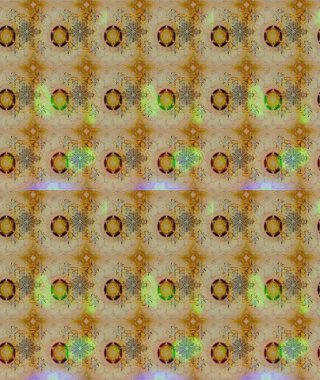 Bej renkli çiçekler. Çiçek desenli çizim. Renkli Bahar Teması eskiz kalıbı. Düz Çiçek Elementleri Tasarımı. Raster illüstrasyonu. Asya tekstil tarzında.