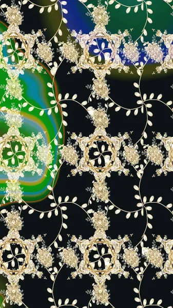 Gri renklerde. Raster deseni. Soyut çiçek çizim kalıbı arka planı. Küçük çiçekteki sevimli çiçek deseni. Raster illüstrasyonu.