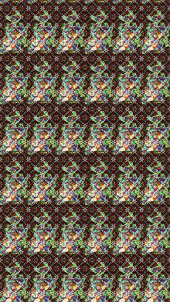 Raster Modaya uygun kumaş deseni. Renkli Bahar Teması eskiz kalıbı. Düz Çiçek Elementleri Tasarımı. Yeşil, kahverengi ve gri renkli şirin çiçek deseni.