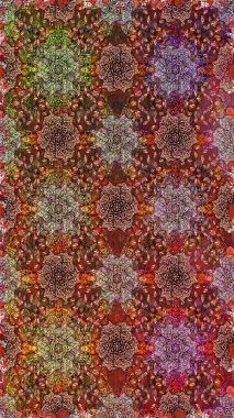 Küçük çaplı çiçeklerdeki basit şirin desenler. Raster illüstrasyonu. Tekstil veya kitap kapakları, imalat, duvar kağıtları, baskı, hediye paketi ve yapıştırma kitabı için çiçeksiz arka plan.