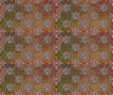 Raster resim. Güzel kumaş deseni. Doodle çiçekler ve dalları, otlar ve çiçekler. Elle çizilmiş.