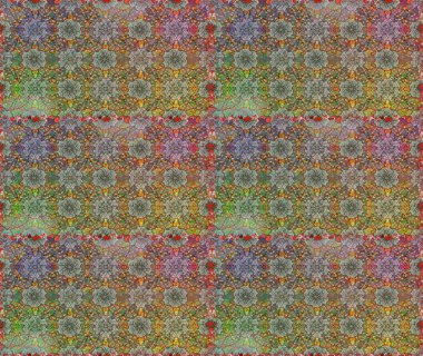 Renkli gri ve kahverengi desenli. El çizimi dikişsiz sonbahar çiçekleri deseni. Gri ve kahverengi renkli çiçekler. Tekstil ve kapak tasarımı için mükemmel. Doodle tarzı.