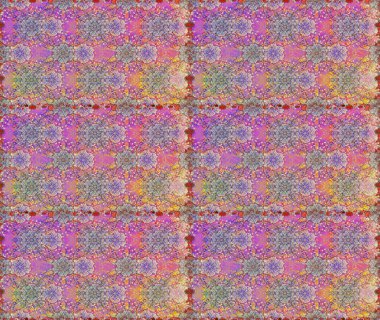 Arkaplan dokusu, duvar kâğıdı, çiçek teması, tarafsız ve pembe renkler. Kabile sanatı boho baskısı, klasik çiçek arkaplanı. Soyut etnik raster pürüzsüz desen.