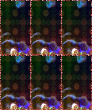 Bahar mevsimi. Gri ve kahverengi renkli çiçekler. Nazik romantik baskı. Raster dikişsiz şirin çiçek deseni. Tatil havası..