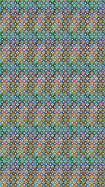 Yumuşak, bahar çiçekli arka plan. Mavi ve yeşil renkli çiçekler. Raster çiçek desenli ve çiçekli..