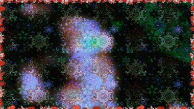 Raster Henna dövme stili. Tekstil, tebrik kartı, boyama kitabı, telefon kılıfı baskısı için kullanılabilir. Etnik Mandala süsü. Hint çiçekli desenli şal desenli..