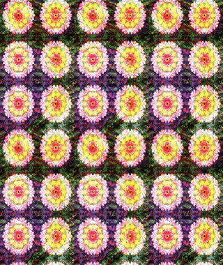 Modern çiçek arkaplanı. Halk tarzı. Moda baskıları için zarif bir şablon. Parlak renkli çiçekleri ve sarı yaprakları olan harika bir çiçek deseni..