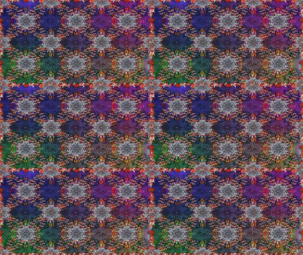 Organik motif arka planı. Kusursuz desen. Raster illüstrasyonu. Ultraviyole kumaş deseni.