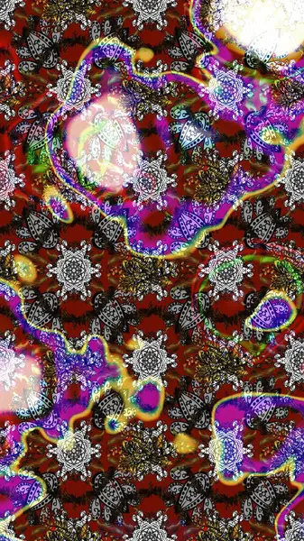 Raster Henna dövme stili. Kızılderili desenli desenli desenli şal deseni. Tekstil, tebrik kartı, boyama kitabı, telefon kılıfı baskısı için kullanılabilir. Etnik Mandala süsü.