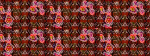 Robot resim. Küçük renkli çiçekler. Küçük çiçekte güzel bir desen. Motley illüstrasyonu. Moda baskıları için zarif bir şablon. Çiçekli bahar çiçekleri.