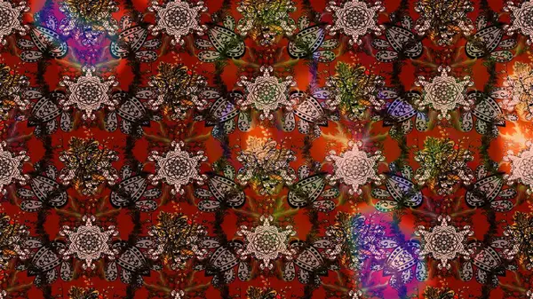 El çizimi Raster çizimi. Karalama elementleri. Çizim çiçek deseni duvar kağıdı, web sitesi arkaplanı, paket kağıdı, davetiye, broşür, pankart veya web sitesi için kullanılabilir.