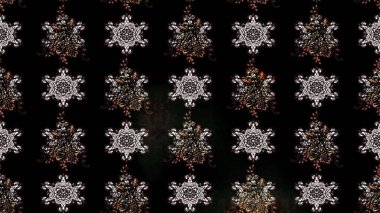 Çiçekli çizim şekli. Renkli Bahar Teması eskiz kalıbı. Siyah renkli çiçekler. Düz Çiçek Elementleri Tasarımı.