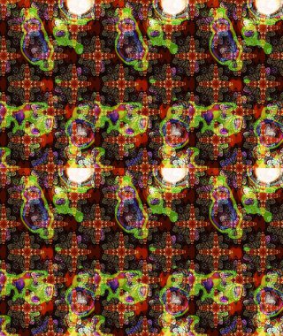 Tekstil için figür. Poster ya da kapak için arka plan. Şirin, zarif çiçekler Raster illüstrasyonu. Davetiye ve kartpostal tasarımı için dekoratif çiçek unsurları. Yapraklı çizim deseni.