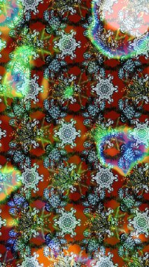 Botanik çizim kalıbı. Raster deseni. Organik elementler. Suluboya etkisi.