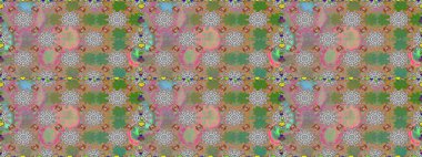 Raster illüstrasyon. Küçük çiçek sevimli çiçek desen. Sorun -suz.