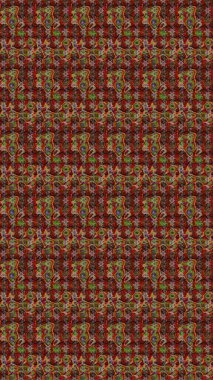 Kahverengi, kırmızı ve nötr renkte çiçekler. Renkli Bahar Teması çizim şablonu. Çiçekli çiçek deseni, suluboya. Düz Çiçek Elementleri Tasarım Raster illüstrasyonu.