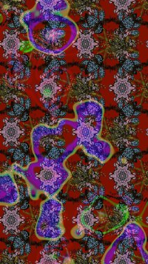 Güzel kumaş deseni. Güzel suluboya yaz çiçekleri deseni..