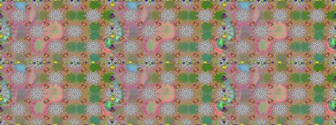 Raster illüstrasyon. Küçük çiçek sevimli çiçek desen. Sorun -suz.