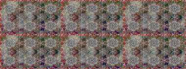 Güzel kumaş deseni. Raster çiçekli arka plan. Düz Çiçek Elementleri Tasarımı. Güzel, pürüzsüz bir desen. Yazdır. Renkli Yaz Temalı Kusursuz Arkaplan.