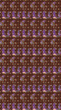 Parlak renkli çiçekleri ve kahverengi, kırmızı ve bej renkli yaprakları olan harika bir çiçek deseni. Halk tarzı. Modern çiçek arkaplanı. Moda baskıları için zarif bir şablon.