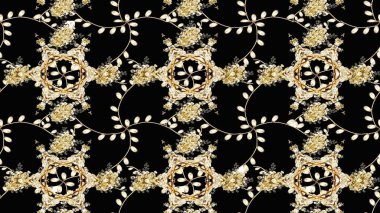 Siyah, bej ve nötr renklerde zarif çiçek buketi suluboya. Raster illüstrasyonu. Renkli Bahar Teması eskiz kalıbı. Düz Çiçek Elementleri Tasarımı.