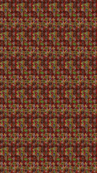 Kahverengi, kırmızı ve nötr renkte çiçekler. Renkli Bahar Teması çizim şablonu. Çiçekli çiçek deseni, suluboya. Düz Çiçek Elementleri Tasarım Raster illüstrasyonu.