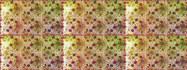 Raster suluboya çiçek deseni, narin çiçekler, bej ve kahverengi çiçekler, tebrik kartı şablonu. Raster Güzel kumaş deseni.