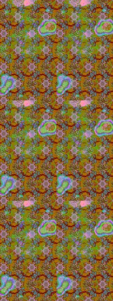 Eski moda arka plan. Kıvırcık, parlak örgü. Desen, çizim, çiçek sınırı. Raster illüstrasyonu. Çiçek çelengi. Güzel, pürüzsüz kumaş, tuval..