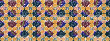 Nazik, sevimli çiçek arkaplanı. Çiçekli karalama şeklinde Raster çiçek deseni. Mavi renkte çiçekler.