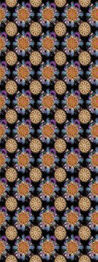 Güzel, pürüzsüz bir desen. Raster çiçekli arka plan. Düz Çiçek Elementleri Tasarımı. Yazdır. Güzel kumaş deseni. Renkli Yaz Temalı Kusursuz Arkaplan.