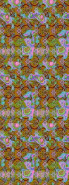 Raster çiçek desenli çiçek deseni, yapraklar, dekoratif elementler, sıçrama, lekeler, el çizimi kontur çizgileri ve Doodle çizim stili, grafik raster çizim çizimi.