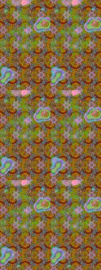 Eski moda arka plan. Kıvırcık, parlak örgü. Desen, çizim, çiçek sınırı. Raster illüstrasyonu. Çiçek çelengi. Güzel, pürüzsüz kumaş, tuval..