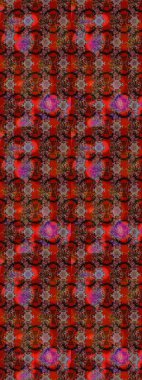 Çiçekli yaz çiçekleri. Küçük çiçekte güzel bir desen. Moda baskıları için zarif bir şablon. Robot resim. Küçük renkli çiçekler. Motley illüstrasyonu.