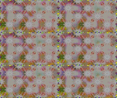 Tebrik kartı geçmişi, boyama kitabı, arkaplan ve tekstil için kullanılabilir. Kusursuz süs izi. Sınır Kızılderili çiçekli paisley patten. Etnik Mandala havlusu. Raster Henna tarzı.