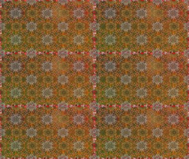 Etnik Mandala süsü. Raster Henna dövme stili. Kızılderili desenli desenli desenli şal deseni. Tekstil, tebrik kartı, boyama kitabı, telefon kılıfı baskısı için kullanılabilir.