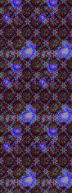 Küçük çiçekteki sevimli çiçek deseni. Mor, kahverengi ve gri renkte çiçekler.