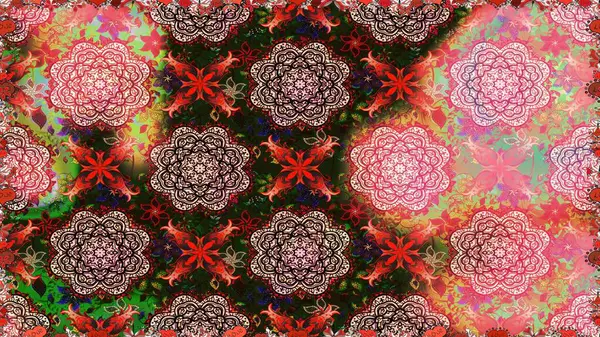 Çiçek arka plan. Sorunsuz raster desen. Güzel kumaş deseni.