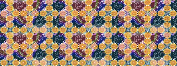 Nazik, sevimli çiçek arkaplanı. Çiçekli karalama şeklinde Raster çiçek deseni. Mavi renkte çiçekler.