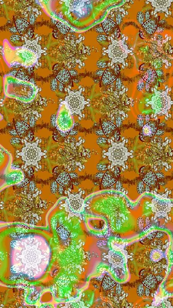 Renkli Yaz Temalı eskiz kalıbı. Yazdır. Güzel kumaş deseni. Raster çiçekli arka plan. Düz Çiçek Elementleri Tasarımı. Güzel çizim şekli..