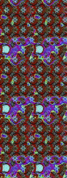 Renkli kırmızı, kahverengi ve mavi çizim deseni. Elle çizilmiş sonbahar çiçeği deseni. Kırmızı, kahverengi ve mavi renkte çiçekler. Tekstil ve kapak tasarımı için mükemmel. Doodle tarzı.