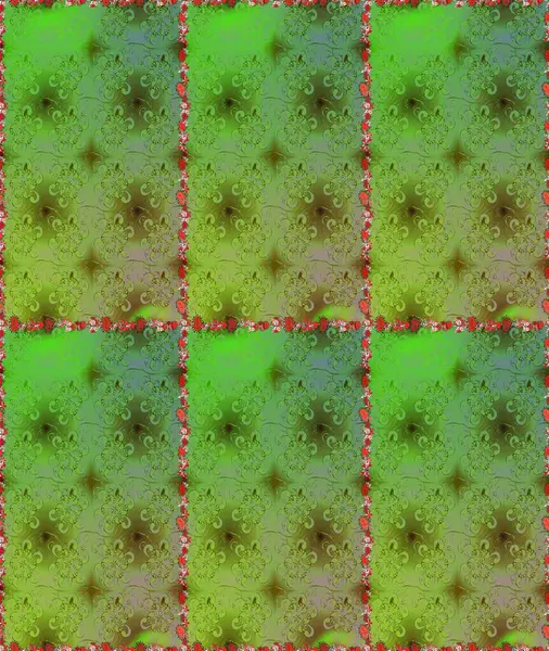 Çiçeksiz arka plan. Şatafatlı bahar bahçesi dokusu. Raster illüstrasyonu. Çiçek deseni.