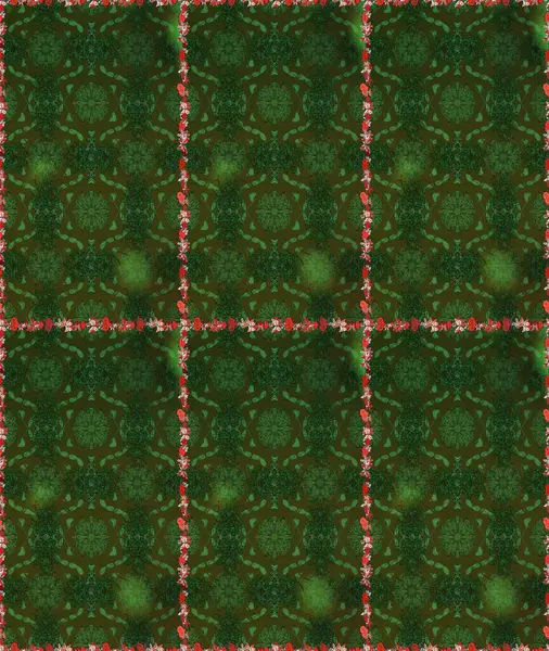 Raster suluboya çiçek deseni, narin çiçekler, yeşil ve gri çiçekler, tebrik kartı şablonu. Raster Güzel kumaş deseni.