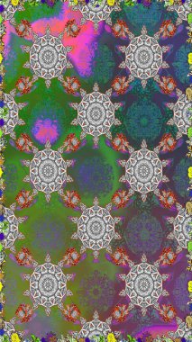 Yeşil ve gri renklerde. Çiçekli tebrik kartı. Suluboya çiçek buketi. Doğum günü kartı ya da düğün davetiyesi. Çiçek arkaplan. Raster illüstrasyonu.