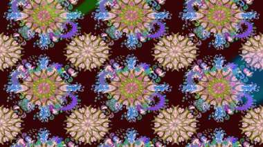 Raster. Güzel suluboya çiçekler, parlak resim ilham verici çiçek desenli eskiz arka plan.