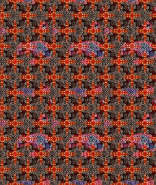 Çiçek desenli bej renkler, el çizimi papatyalar, papatyalar. Tekrar eden çiçek arkaplanı, zarif bej çiçekler duvar kağıdı.